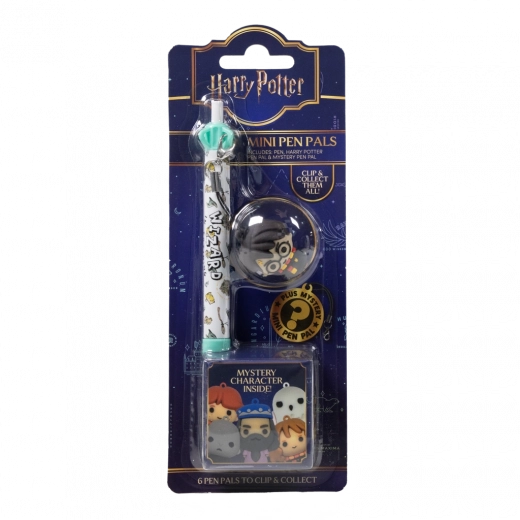 Mini stylo-bille Harry Potter Magical Locations avec pendentif