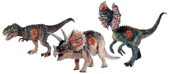 Dinosaure sonore - T-Rex, Tricératops, Dilophosaurus