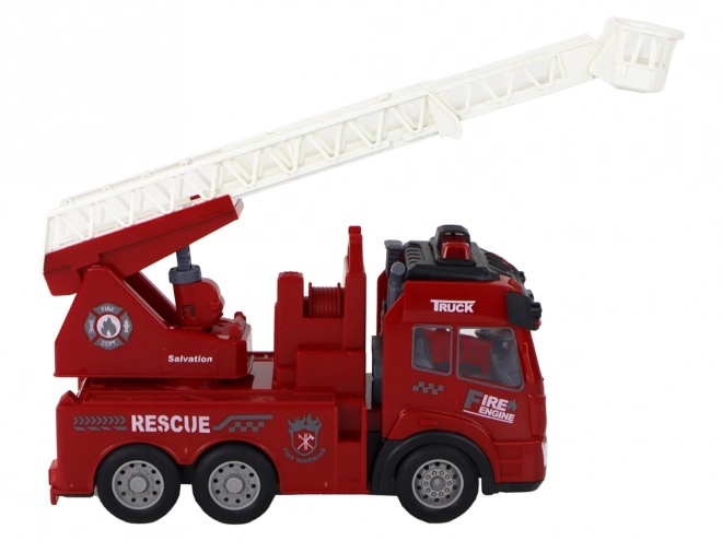 Camion de pompiers de secours avec télécommande