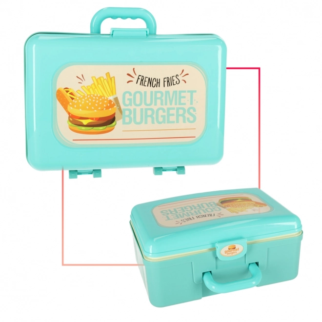 Cuisine pour enfants avec valise et accessoires