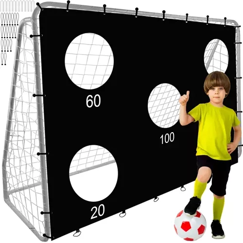 Cage de football et bâche d'entraînement Trizand