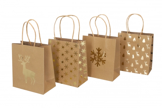 Sac cadeau XS 15x17x8cm Noël