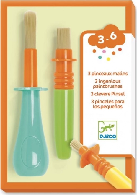 Brosses de peinture DJECO pour les plus jeunes