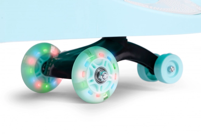 Voiture pour enfants avec roues lumineuses bleue Ecotoys