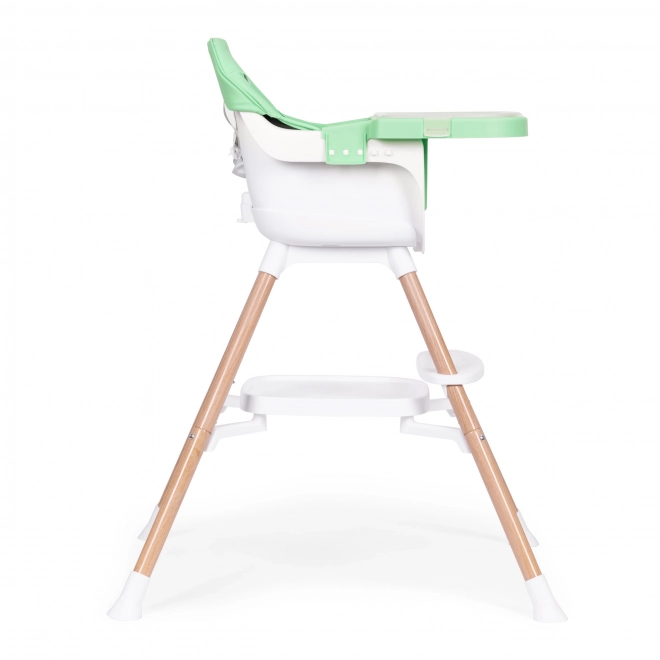 Chaise haute pour enfants 2en1 verte ECOTOYS