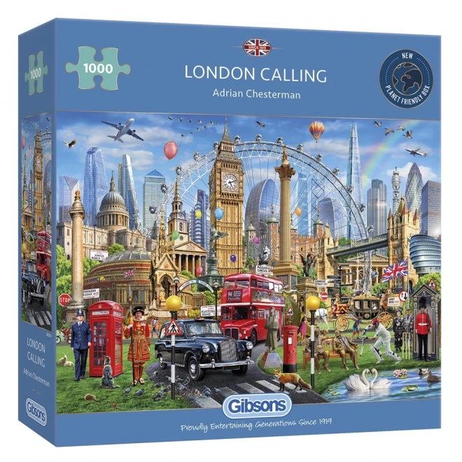 Puzzle Volání Londýna 1000 pièces