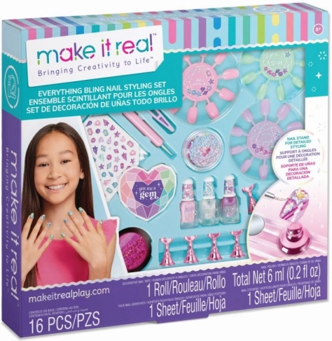 Kit créatif pour ongles Everything Bling MAKE IT REAL