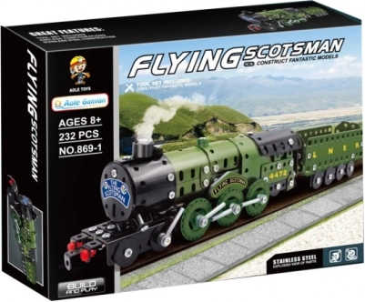 Kit de construction métallique train 340 pcs