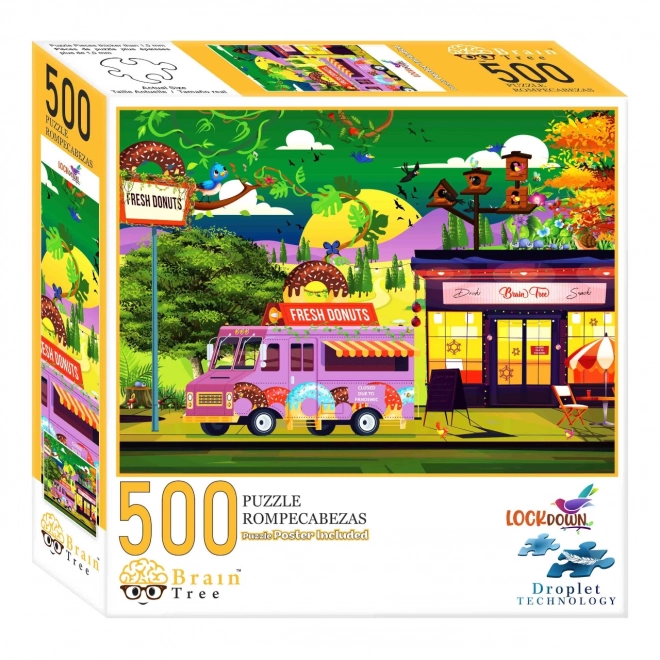 Brain Tree Puzzle Monde Fermé 500 pièces