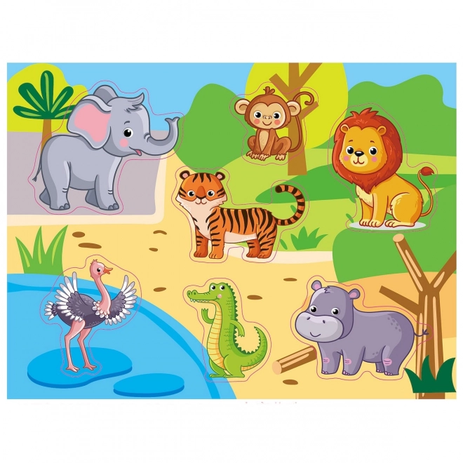 Puzzle en bois ZOO