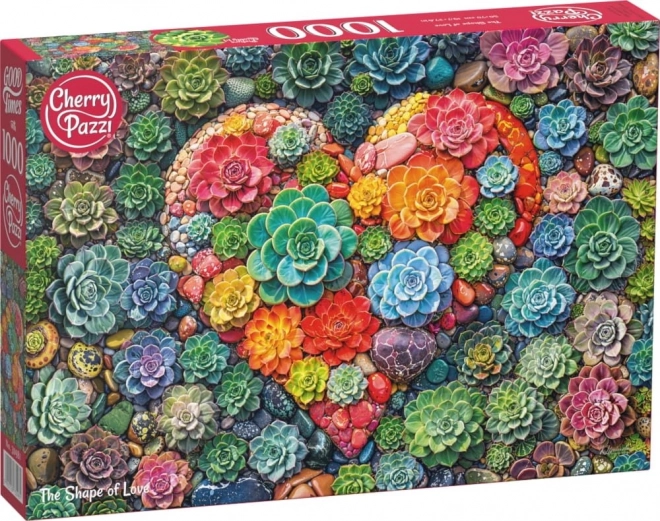 Puzzle CHERRY PAZZI Cœur d'amour 1000 pièces