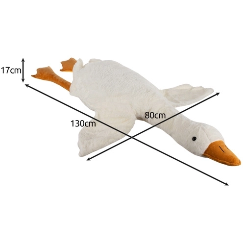 Grande oie en peluche pour enfants 130 cm