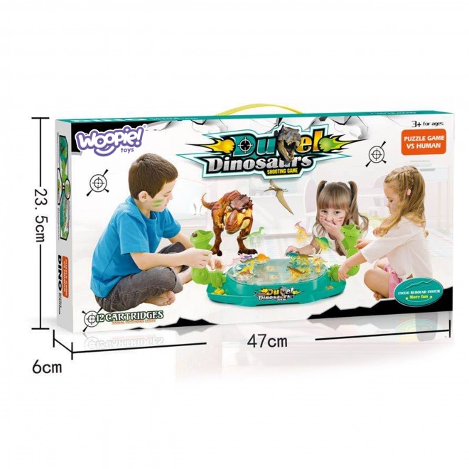 Jeu passionnant Bataille de dinosaures de Woopie
