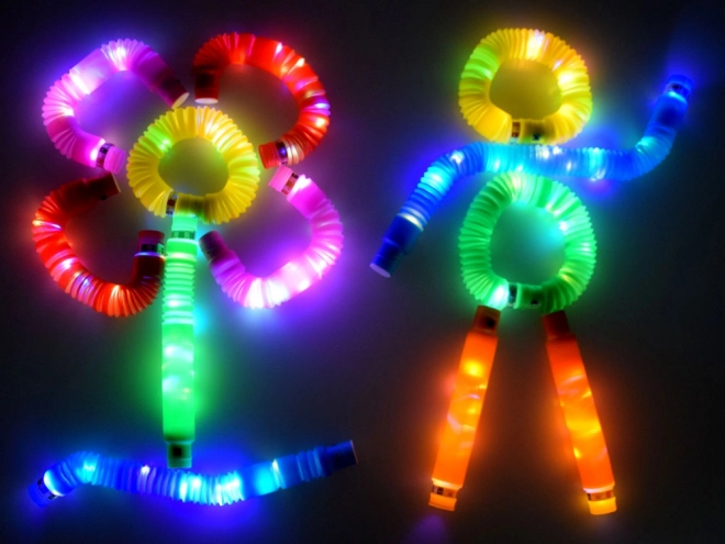 Tubes pop LED lumineux capteurs