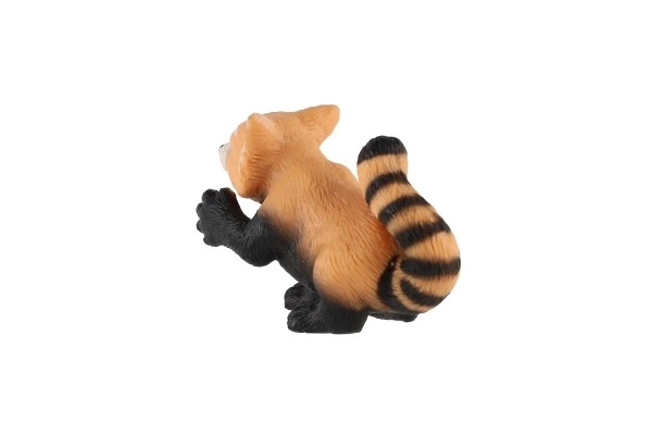 Panda rouge jouet en plastique 5cm dans un sachet