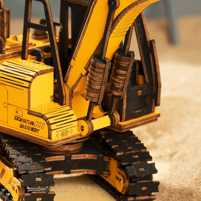 Puzzle 3D en bois RoboTime - Pelle
