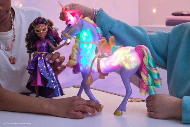 UNICORN ACADEMY LICORNE LUMINEUSE WILDSTAR 24cm