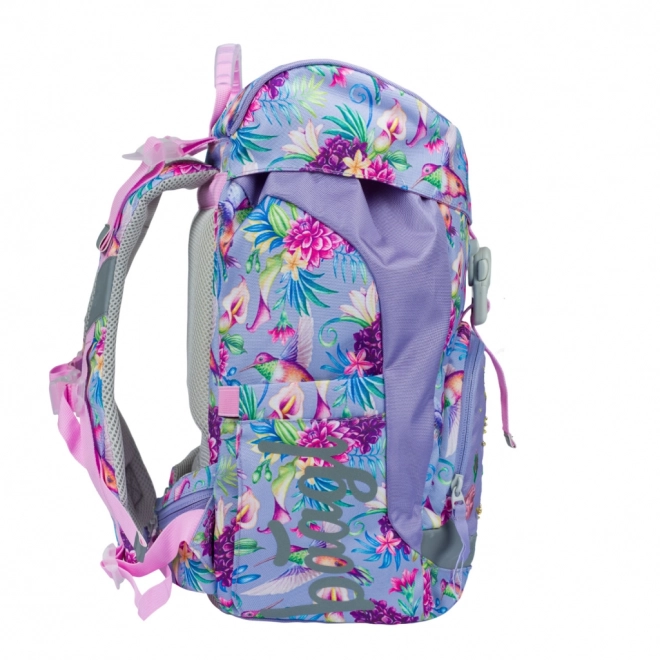 BAAGL SET 3 Airy Colibri: sac à dos, trousse, sac