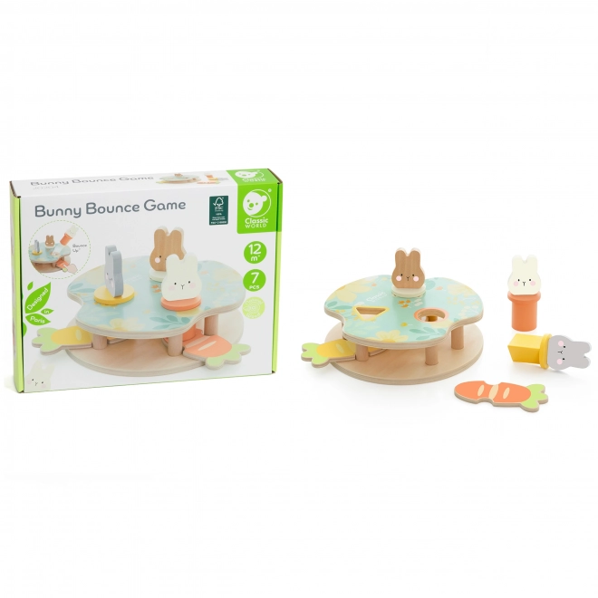 Jeu en bois Lapins Sautillants 12m+