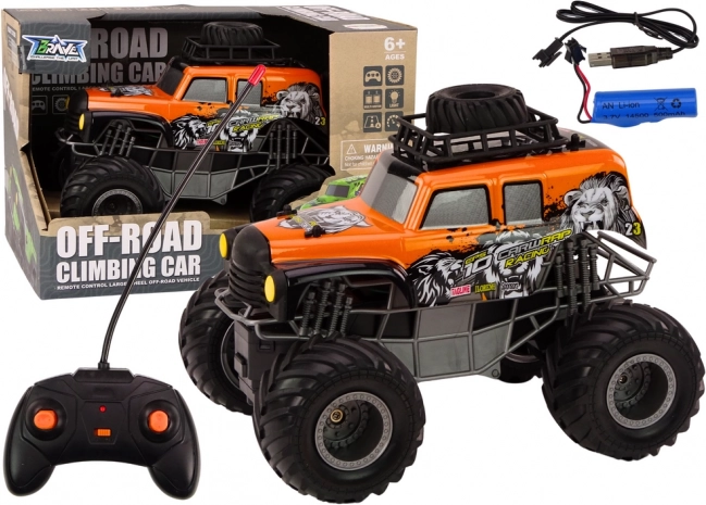 voiture tout-terrain RC 1:16 orange
