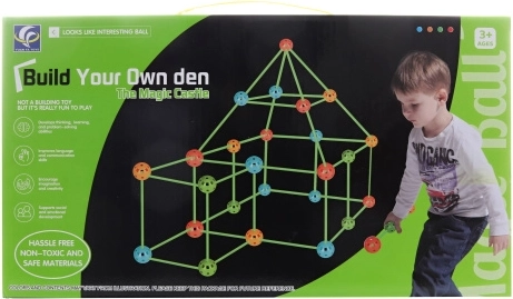Jeu de construction créatif en plastique pour enfants