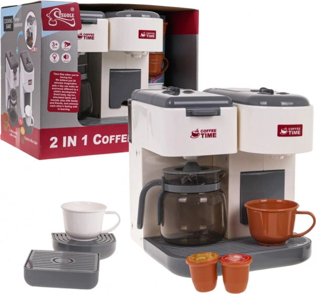 Cafetière interactive pour enfants et accessoires