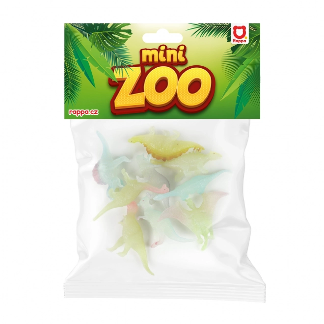 Les dinosaures brillent dans le noir 9 pcs dans un sac