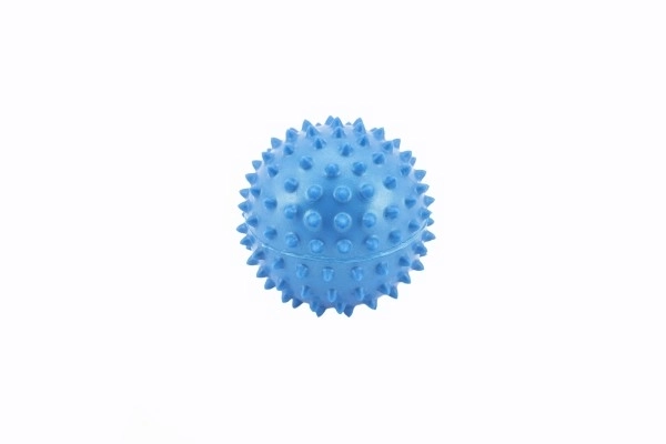 Boule de massage antistress en caoutchouc 7 cm dans un sac