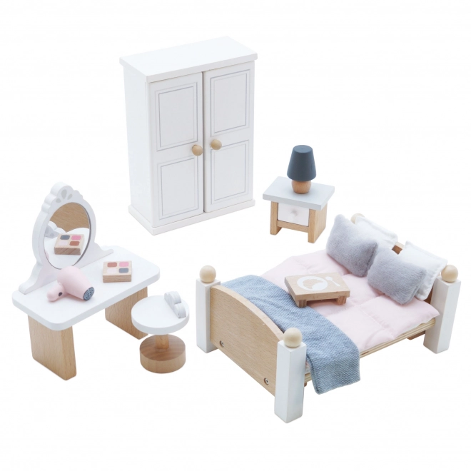 Ensemble de meubles de chambre pour maison de poupée