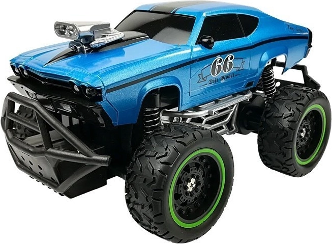 Stabilité en terrain grâce aux grandes roues