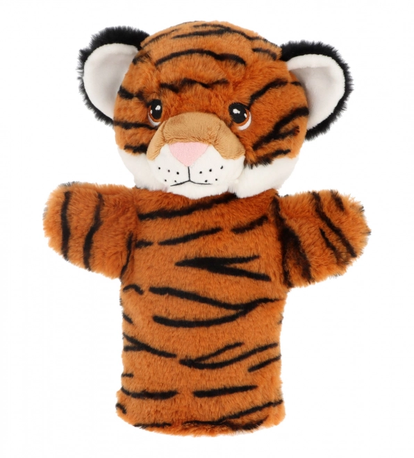 Keel Toys SE3076-7 Keeleco Tygr - marionnette en peluche éco 27 cm