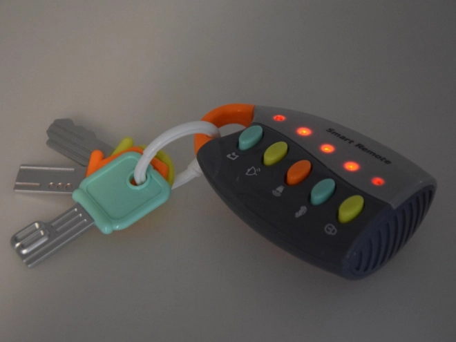 Clés interactives pour enfants avec télécommande et mélodies