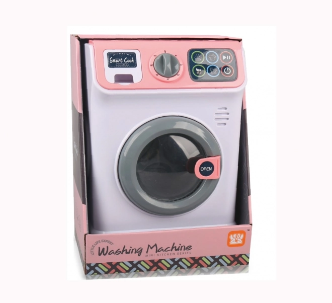 Lave-linge rose