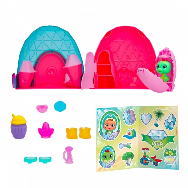Lalinky Cry Babies Magic Tears Monde Glacé Dinos