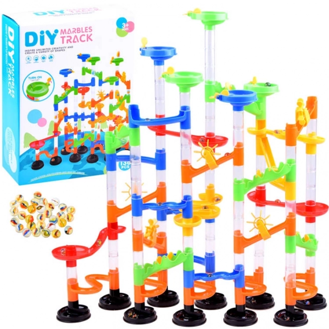 Piste de billes colorée Marble pour enfants