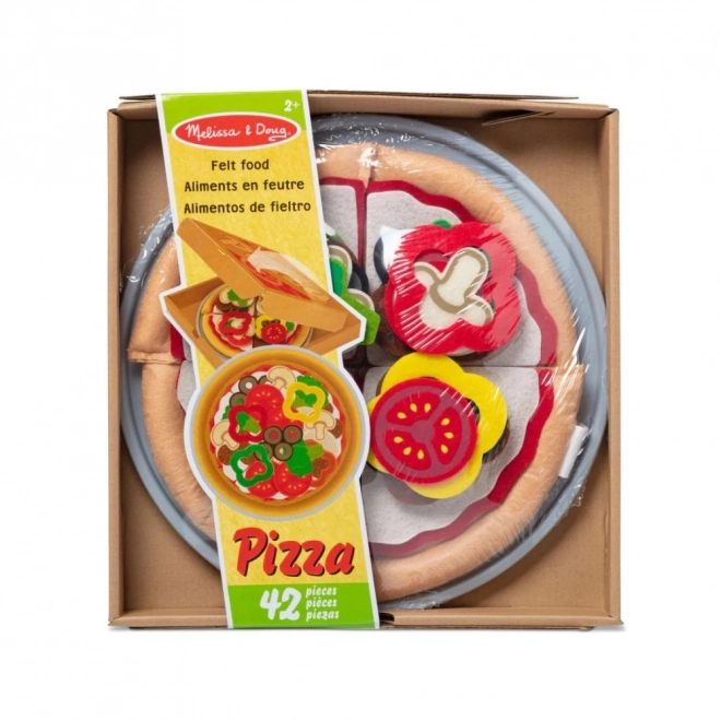 Ensemble de pizza en feutre Melissa & Doug