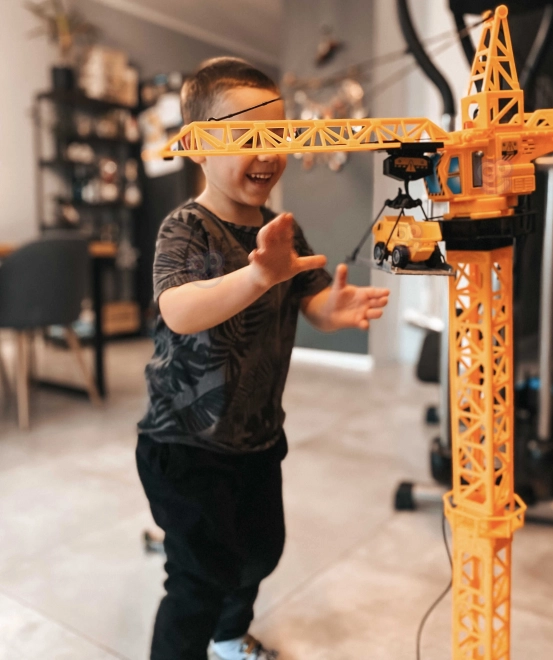 Grue pour enfants télécommandée Woopie