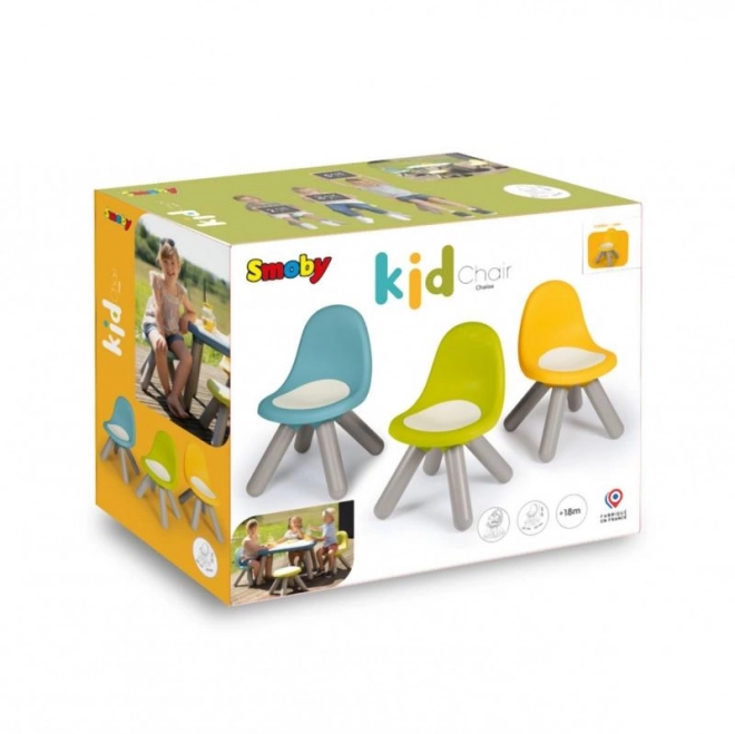 Chaise enfant jaune