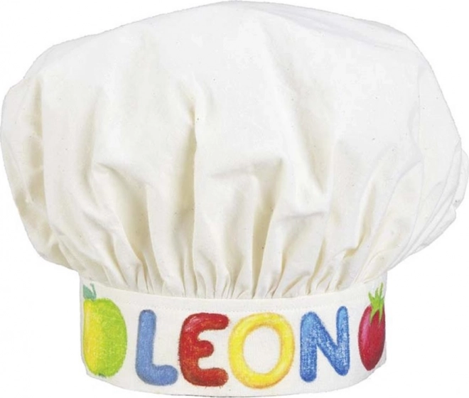 Toque de chef à colorier en coton goki