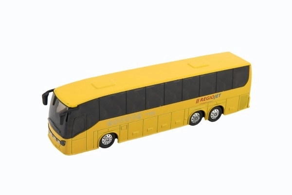 Autobus RegioJet métal/plastique 18,5cm à rétrofriction en boîte