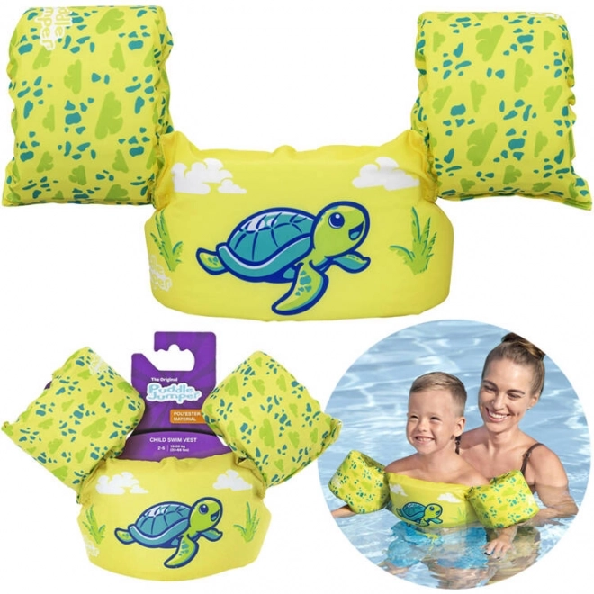 Gilet de bain enfant Bestway avec impression de tortue