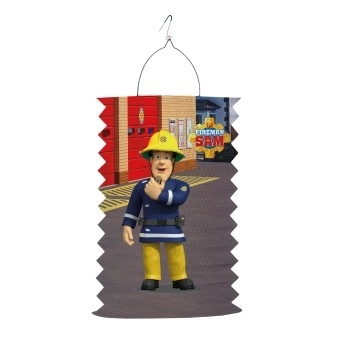 Lampion en papier Sam le Pompier