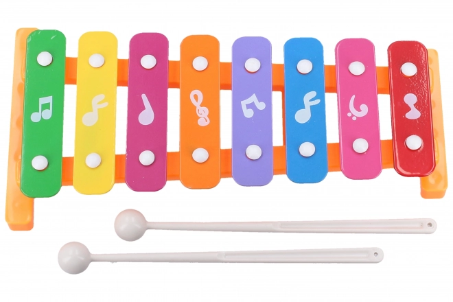 Xylophone en plastique 26 cm