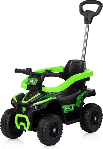 Draisienne avec barre de guidage ATV verte CHIPOLINO
