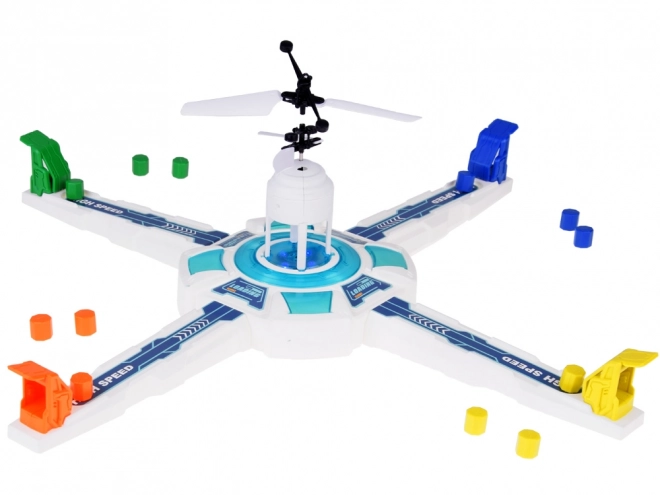 Jeu de compétences avec drone volant