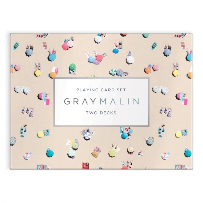 Galison Jeu de cartes Plage Gray Malin