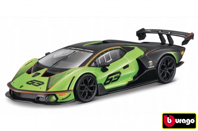 Modèle de course Lamborghini Essenza SCV12 à l'échelle 1:32