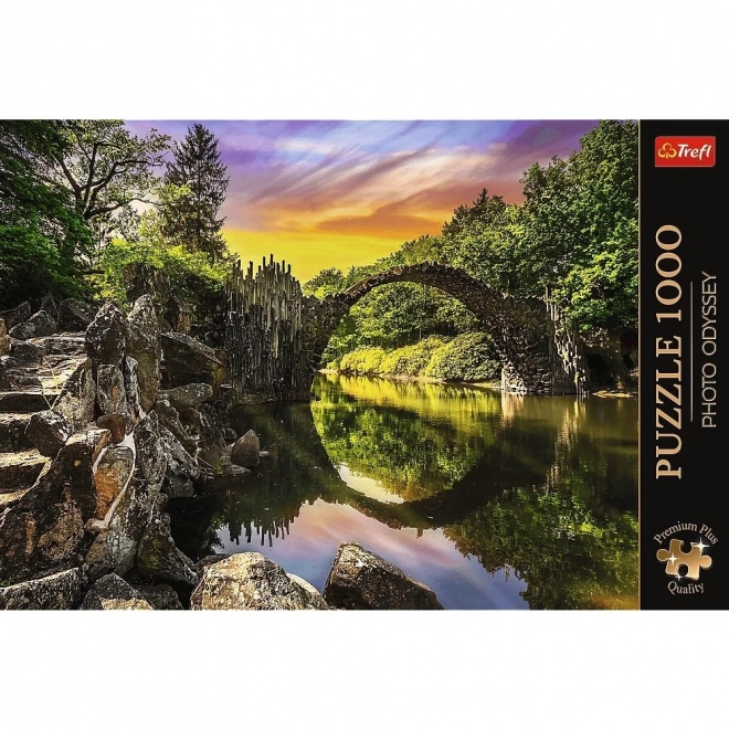 TREFL Puzzle Premium Plus Photo Odyssey: Rakotzův most v Kromlau 1000 pièces