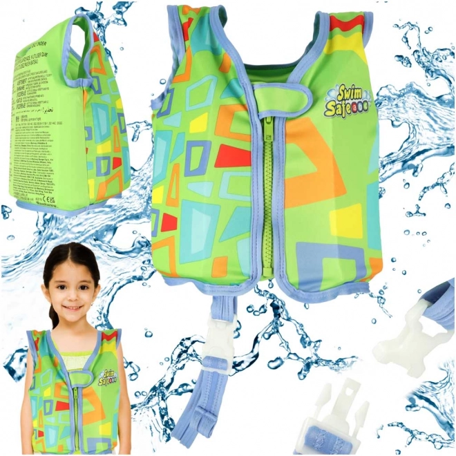 Gilet de natation pour enfants BESTWAY – vert