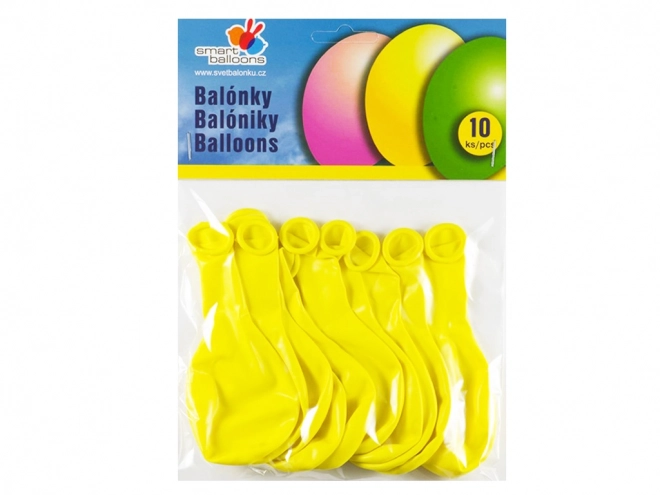 Ballons gonflables jaunes 10 pcs